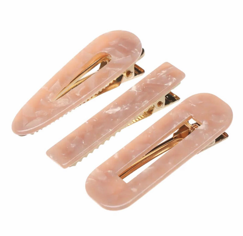 Peach Kiss | Hair Clips